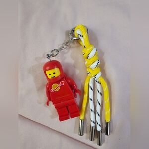Customized LEGO Spaceman Key Light/Bag Charm - Red
